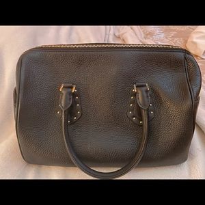 Micheal Kors MD Satchel Leather